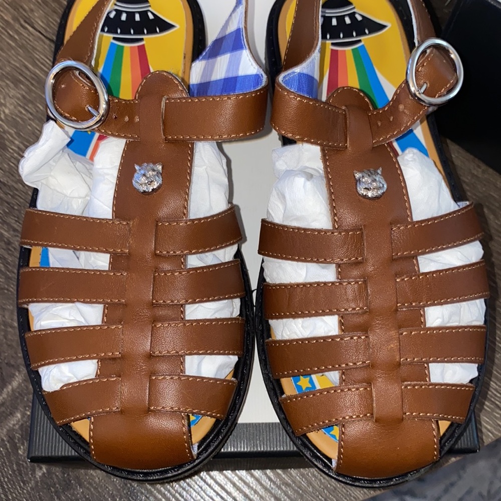 Gucci Kids Cirano Lux Sandals - Picture 5 of 8